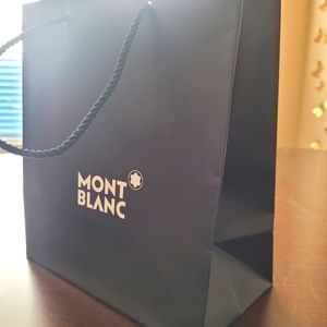 Montblanc shopping bag